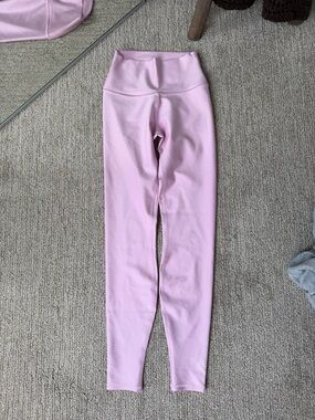 ALO Yoga Sugarplum Pink High-Waist Leggings